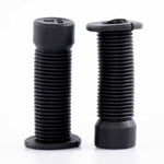 ODI Longneck Grips Schrader Valve Caps - Black (Pair)