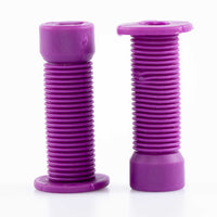 ODI Longneck Grips Schrader Valve Caps - Purple (Pair)