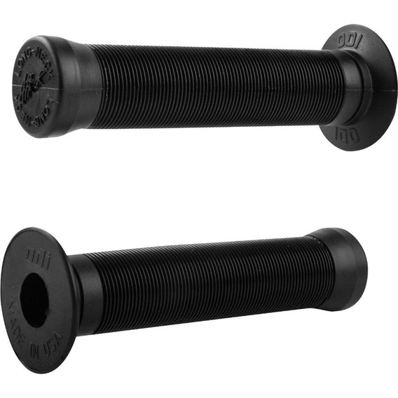 ODI Longneck Closed-end Flanged Grips - Black 143mm