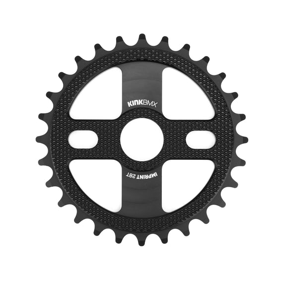 Kink Imprint Sprocket - Matt Black