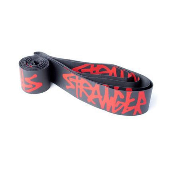Stranger Rim strip Red/black (pair)