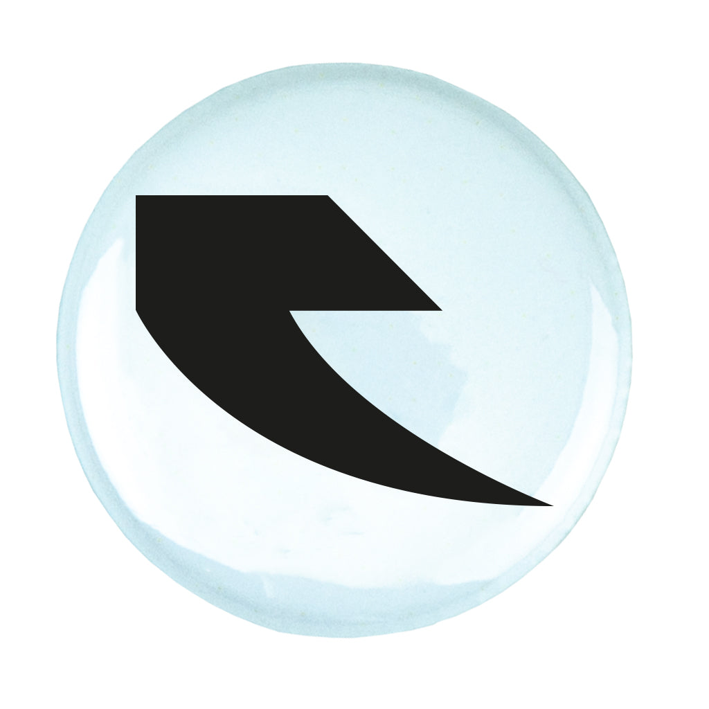 Tall Order Logo Pin Badge - White | BMX