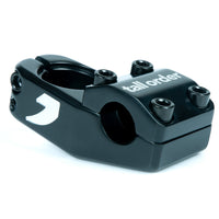 Tall Order Logo Top Load Stem - Black With Silver Logos 50mm Reach