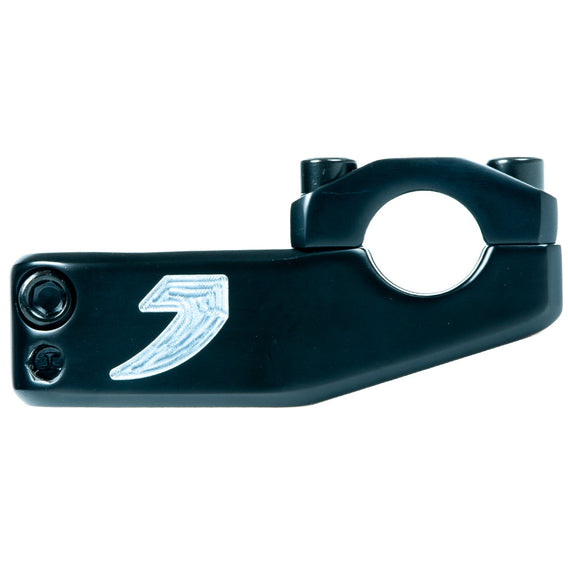 Tall Order Logo Top Load Stem - Black With Silver Logos 50mm Reach