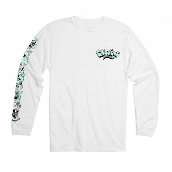 Shadow Shades L/S T-Shirt - White