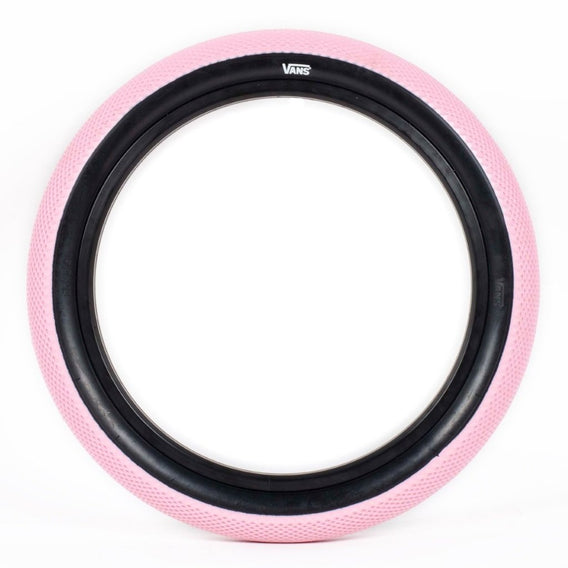 Cult Vans Tyre 16" - Rose Pink With Black Sidewall 2.30"