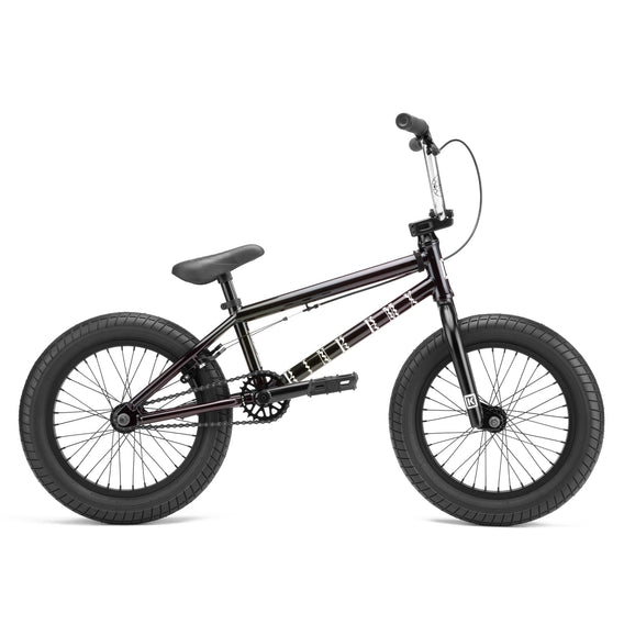 Kink Carve 16" BMX Bike - Gloss Iridescent Black 16.5"