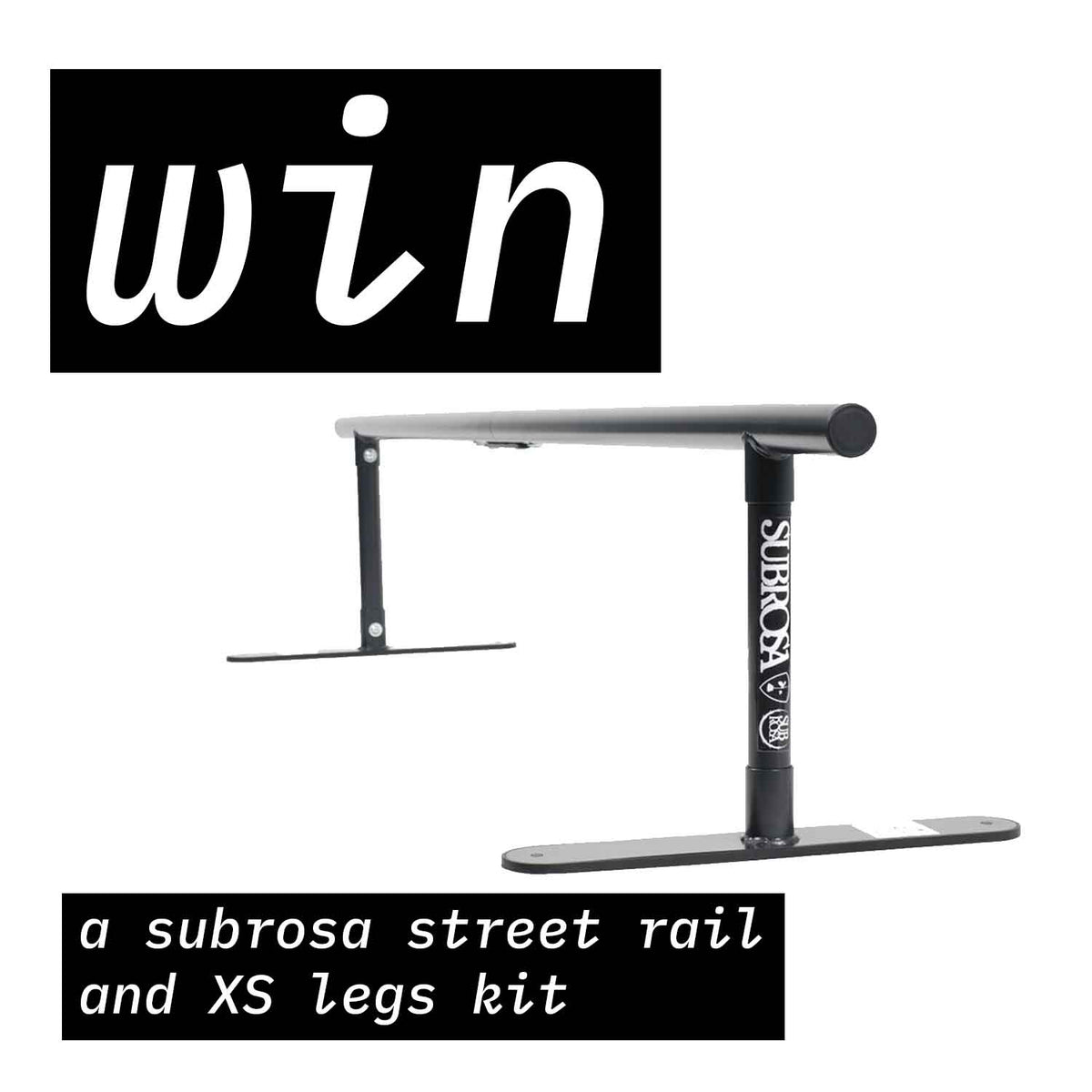 Win a Subrosa Street Rail with Backyard BMX.