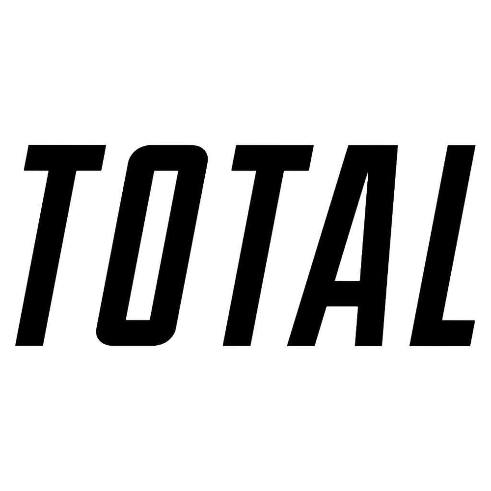 Total BMX Small Logo Sticker - Black