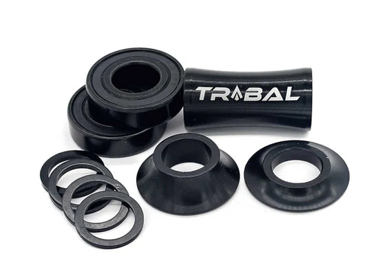 Tribal Mid Bottom Bracket - Black 19mm