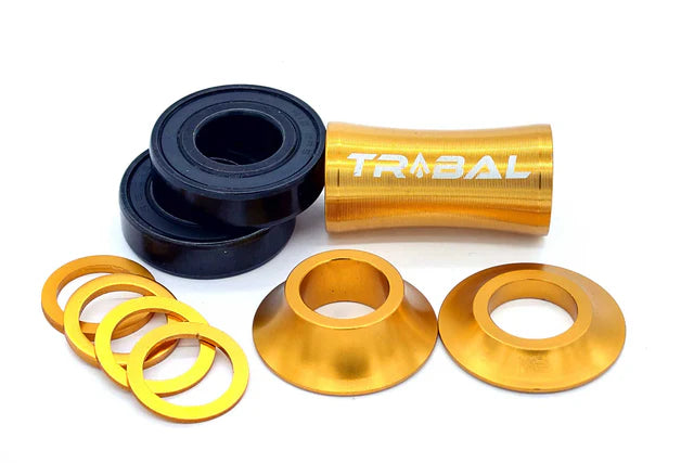 Tribal Mid Bottom Bracket - Gold 19mm