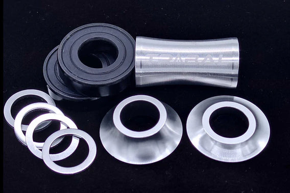 Tribal Mid Bottom Bracket - Silver 19mm