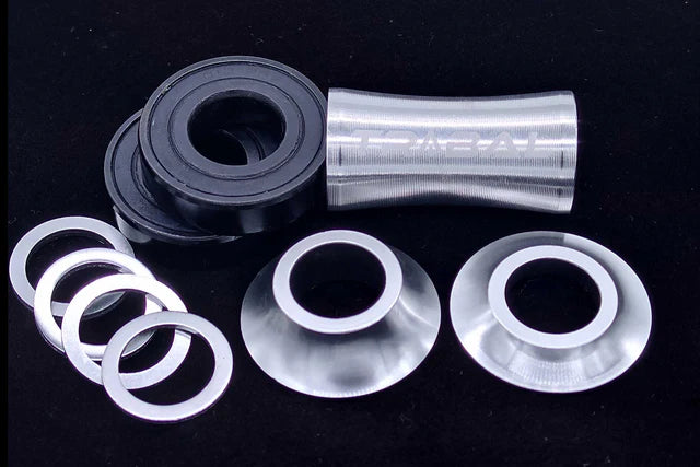 Tribal Mid Bottom Bracket - Silver 19mm