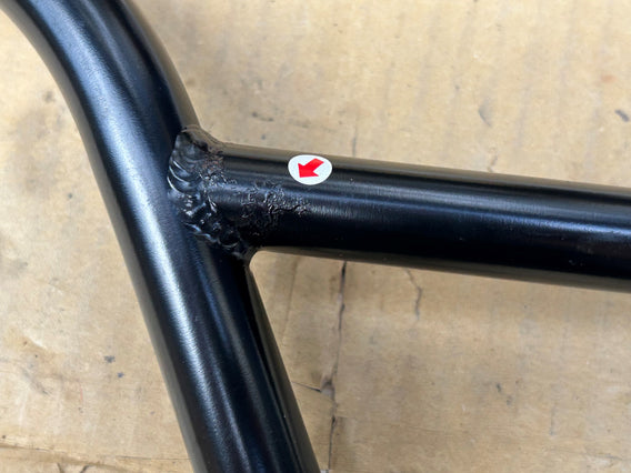 Federal Lacey Bars - Black 8.75" - FACTORY SECONDS