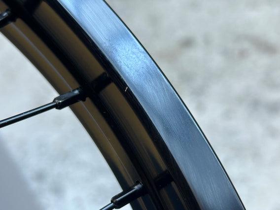 Shadow LHD Symbol Rear Wheel - Black 9 Tooth - FACTORY SECONDS