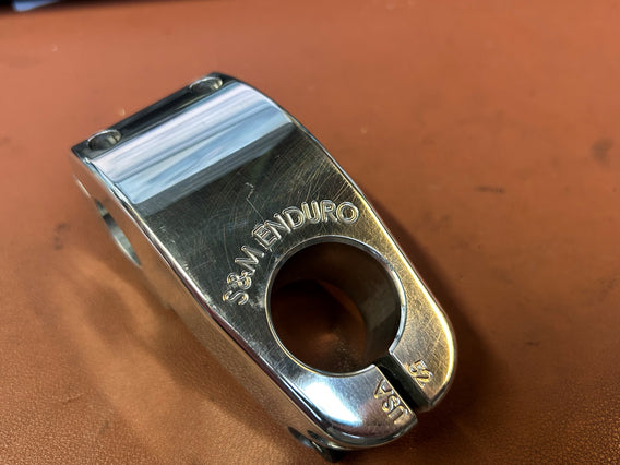 S&M Bikes Enduro V2 Top Load Stem - Polished 52mm Reach - COSMETIC MARKS