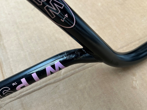 Wethepeople BMX Everlast 4pc Bars - Black 9.35" - FACTORY SECONDS