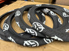 Federal Command LP Tyre - Black With White Logos 2.40" - FADED LOGOS (Factory Seconds)