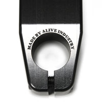 alive industries moto bunka new york black bmx stem backyard bmx