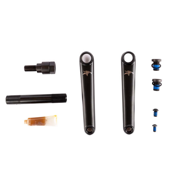 Animal bikes akimbo 22mm black bmx cranks