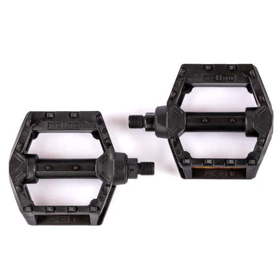 Wellgo Nylon Pedal - Black 1/2"