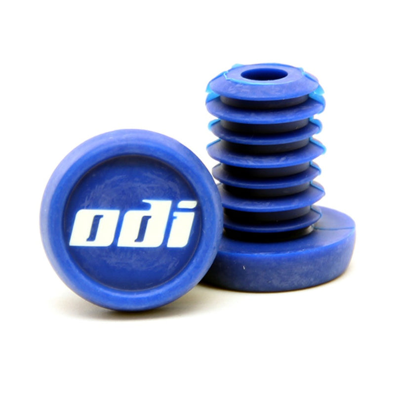 ODI Nylon Bar Ends - Blue