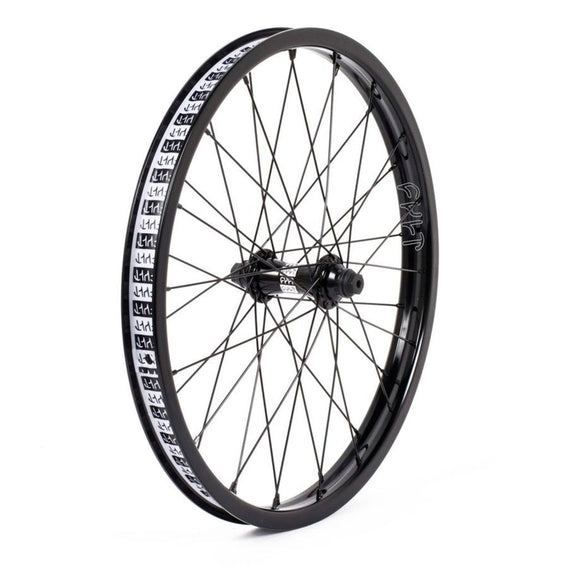 Cult Crew V2 Front Wheel With Guards - Black 10mm (3/8")