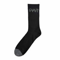 Cult Logo Socks - Black / Grey