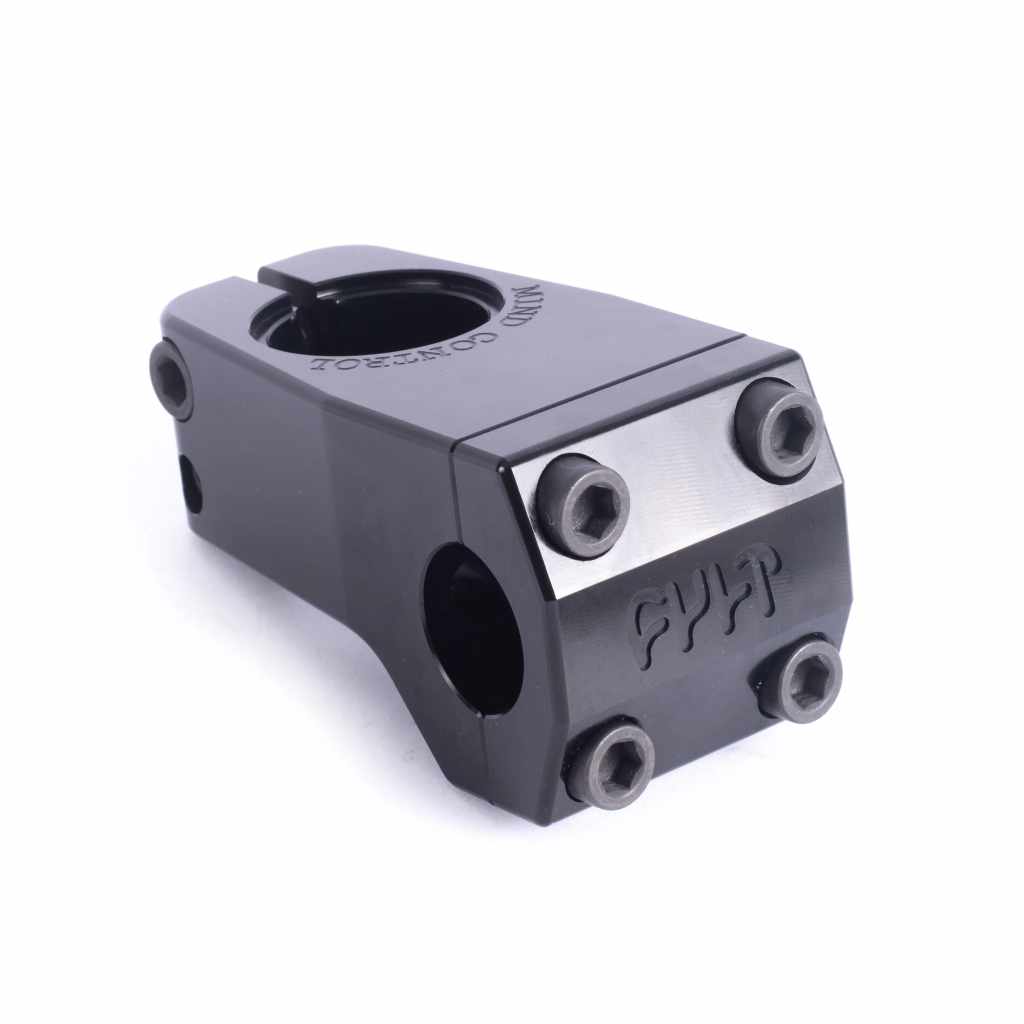 Front view of Cult Mind Control stem in black on a white background