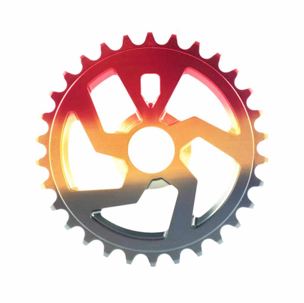 Cult NWO Rasta sprocket on a white background