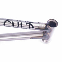 Cult 2 Short IC Brakeless Frame - Raw 21" - FACTORY SECONDS