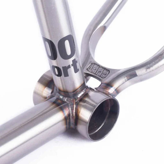 Cult 2 Short IC Brakeless Frame - Raw 21" - FACTORY SECONDS