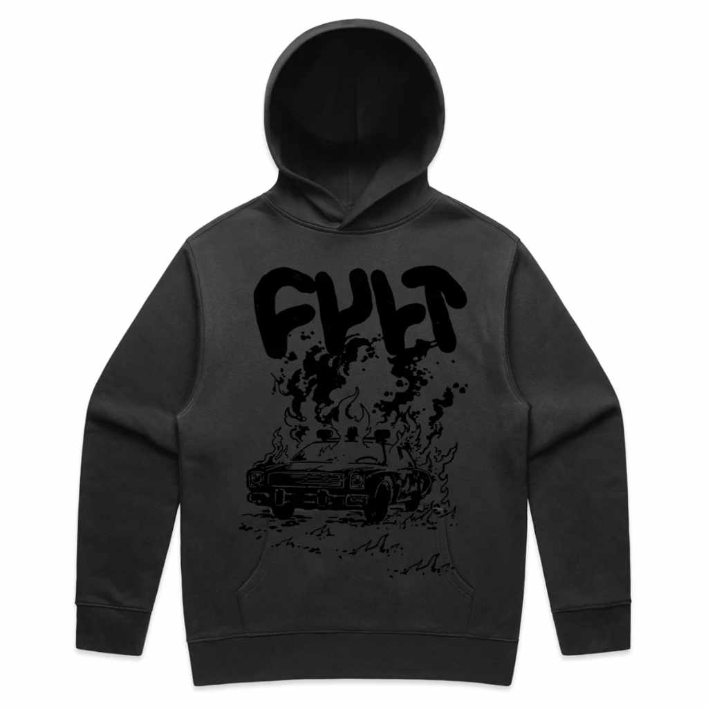 Cult Burn It Down Hoodie Black | Cult Crew | Backyard BMX