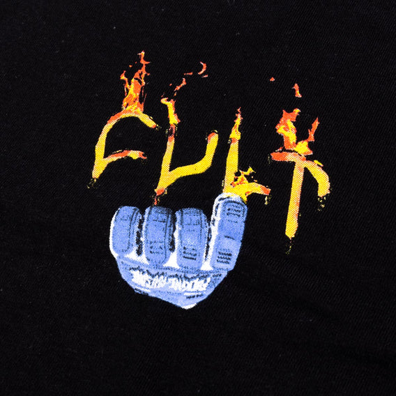 Cult x F#@king Awesome Nails Stamp T-shirt - Black