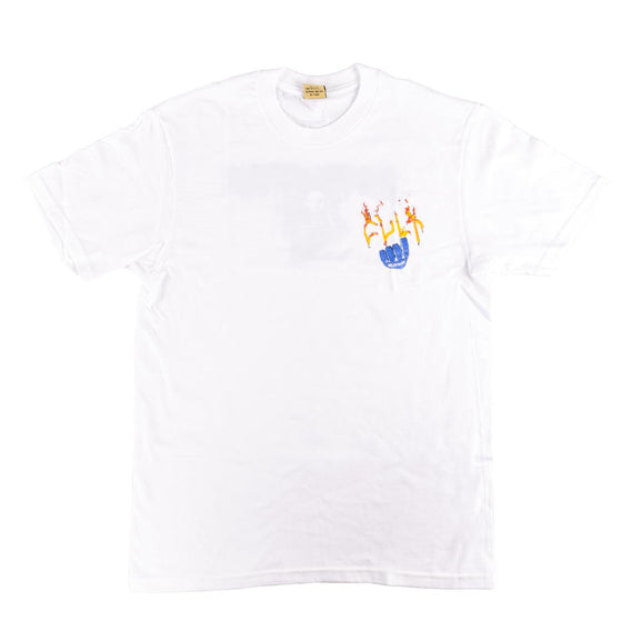 Cult x F#@king Awesome Nails Stamp T-shirt - White