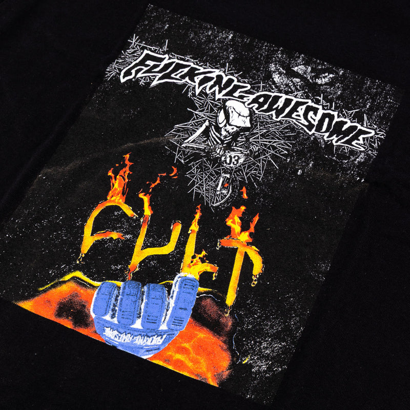 Cult x F#@king Awesome Poster T-shirt - Black