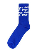 Cult Pattern Socks - Blue