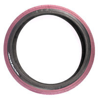 Demolition Momentum Tyre - Maroon With Black Sidewall 2.35" - SUN FADED