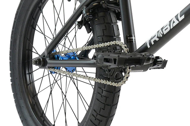 Tribal Dragon 20" BMX - Matte Black With Blue parts