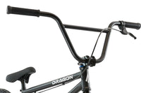 Tribal Dragon 20" BMX - Matte Black With Blue parts