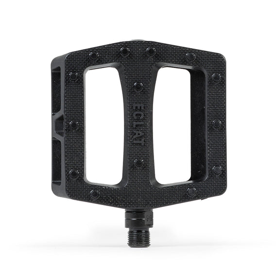 Eclat Seeker Plastic Pedals - Black 9/16"