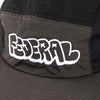 Black cap with 'Federal' logo on a dark background