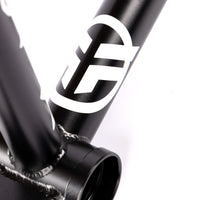 Federal Boyd Hilder V2 BMX Frame - Black down tube graphic