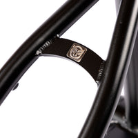 Federal Boyd Hilder V2 BMX Frame - Black IC invest cast seat stay bridge with federal logo badge