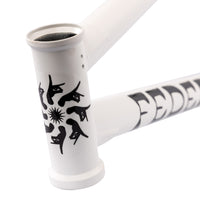 Federal Boyd Hilder V2 BMX Frame - Matt White head tube decal