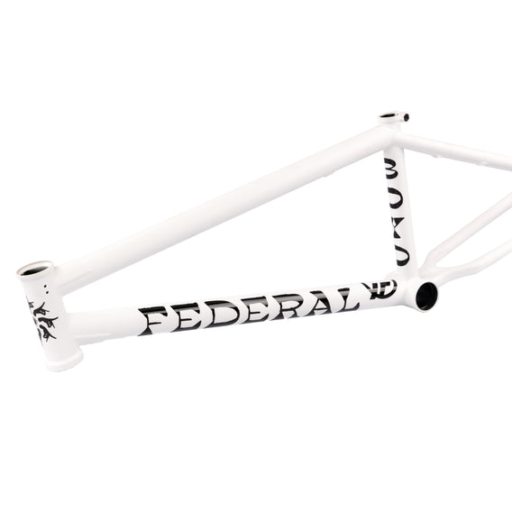 Federal Boyd Hilder V2 BMX Frame - Matt White front of frame