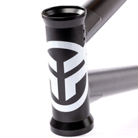 Federal Code BMX Frame - Black head tube with federal logo