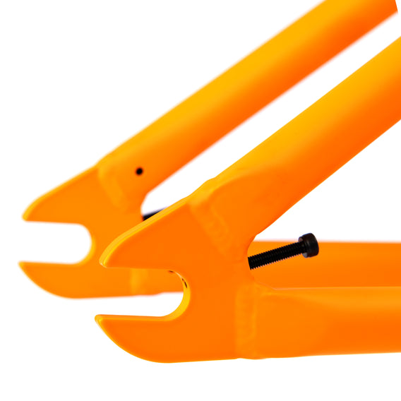 Federal Code BMX Frame - Matt Orange dropout