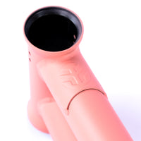 Federal Lacey Frame - Matt Sunset Peach top tube gusset stamped logo