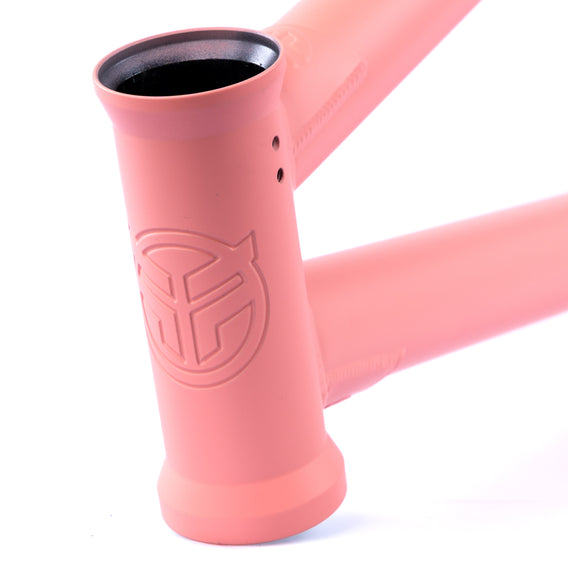 Federal Lacey Frame - Matt Sunset Peach engraved head tube